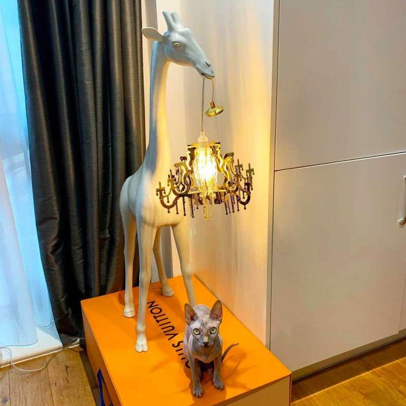 Lampada Giraffa In Love Xs Black