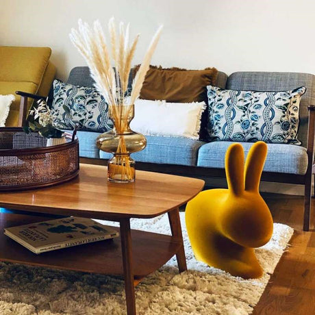Sedia Rabbit Chair Finitura Velluto