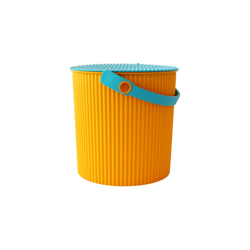 Omnioutil Secchio Con Coperchio Orange