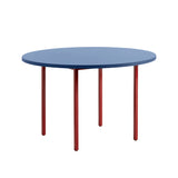 Tavolo Two-Colour Maroon Red Frame
