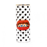 Vaso In Vetro Toiletpaper Shit Pois