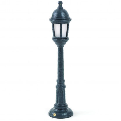 STREET LAMP LAMPADA DA TAVOLO GRIGIO, RICARICABILE SELETT