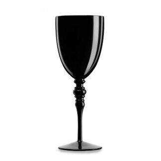 blake calice vino nero vetro fade arredamento design tavola
