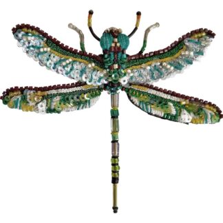 spilla libellola trovelore dragonfly fatta a mano