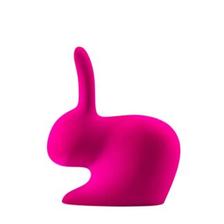 Qeeboo--Rabbit-Chair-Velvet-Finish--design-Stefano-Giovannoni--10--fuxia
