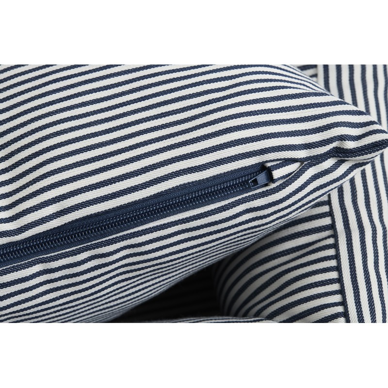 AF570-A603-AG37_HAY Dogs Bed Zip L blue and white stripe_detail
