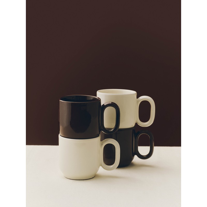 Barro Cup off white_burgundy