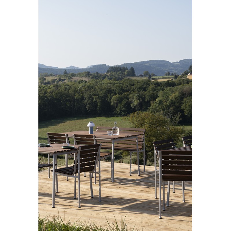 Traverse Chair_Traverse Table heat treated oiled ash_PC Portable slate blue